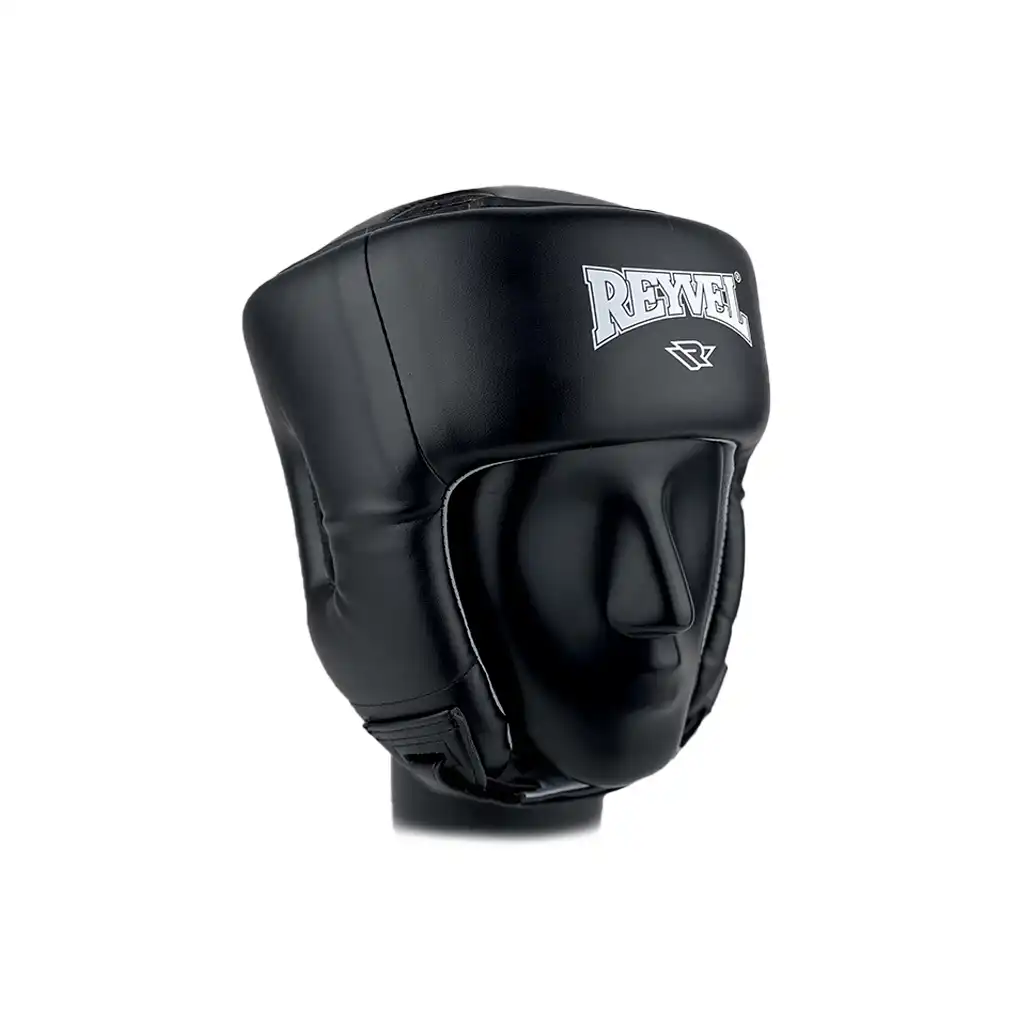 Шлем боксёрский RV-302 (L, Черный)