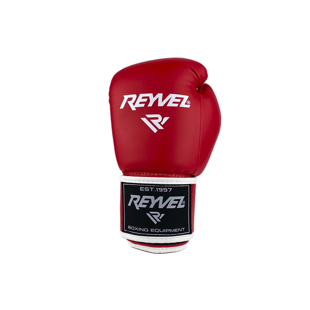 Перчатки боксёрские винил 80 (16 oz, Красный)