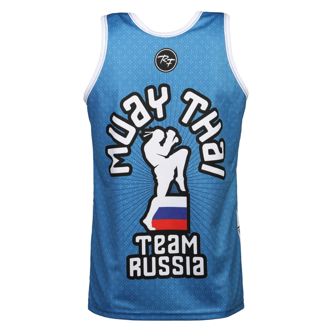 Майка ФТБР-TEAM RUSSIA (M, Синий)