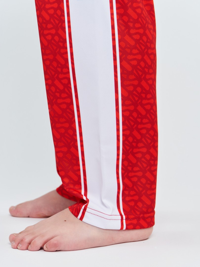 Футболка спортивная КИКБОКСИНГ (Юниор) (2XS, Красный)