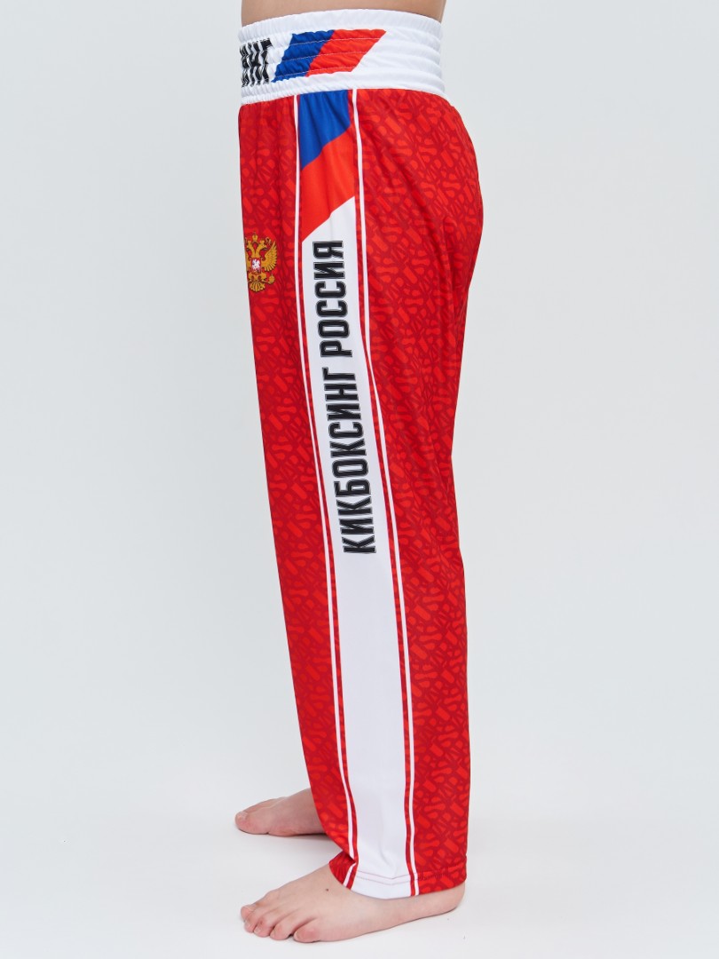 Футболка спортивная КИКБОКСИНГ (Юниор) (2XS, Красный)