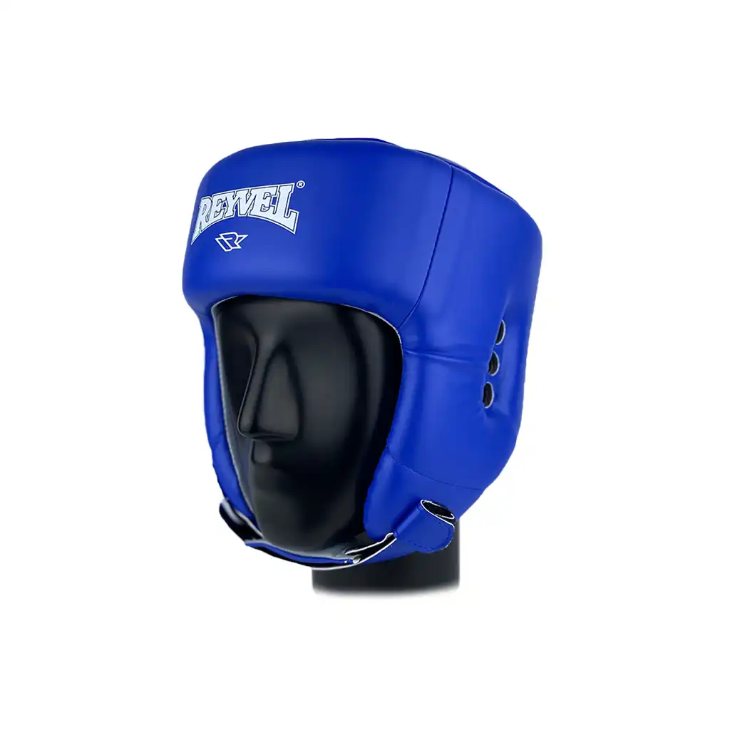 Шлем боксёрский RV-302 (L, Синий)