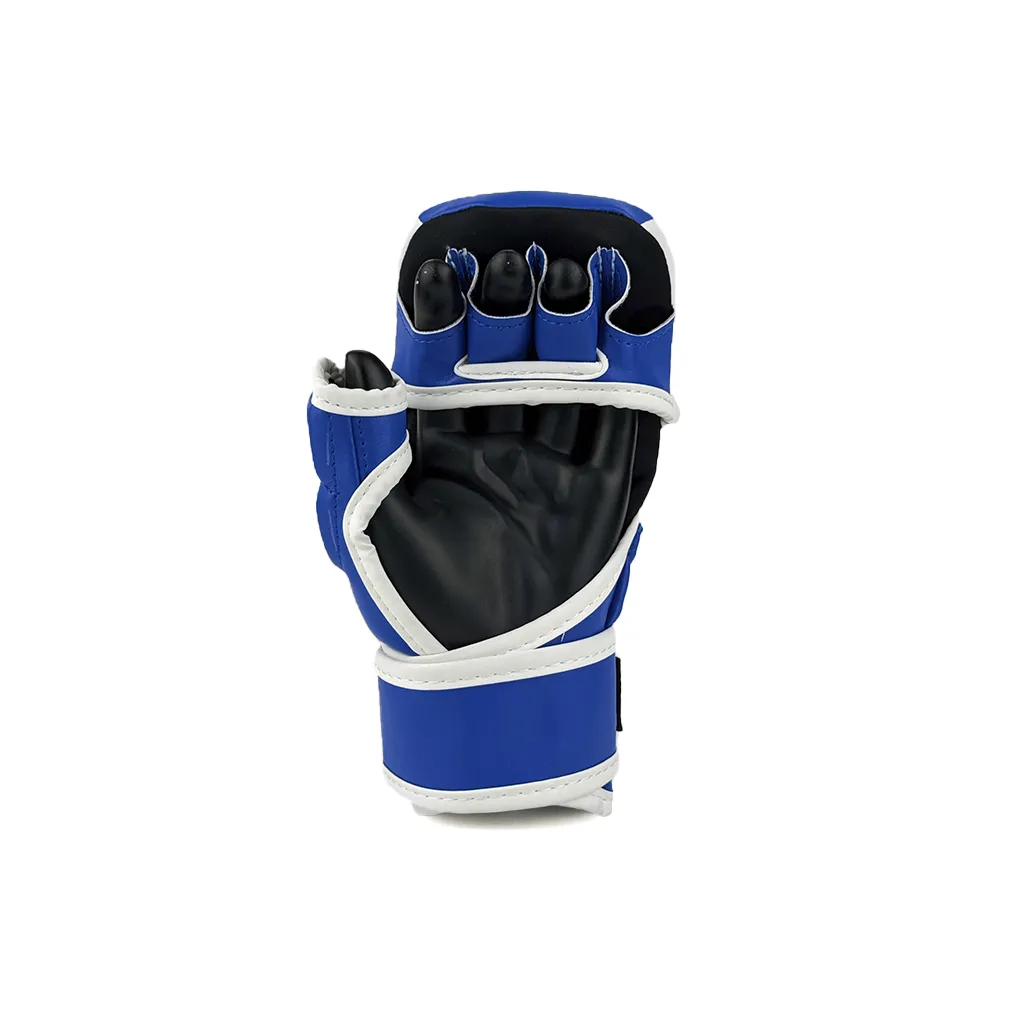 Перчатки ММА pro training (L, Синий)