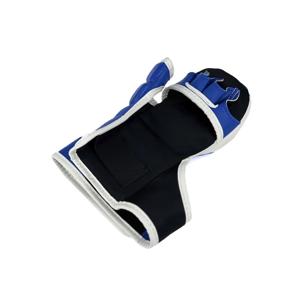 Перчатки ММА pro training (L, Синий)