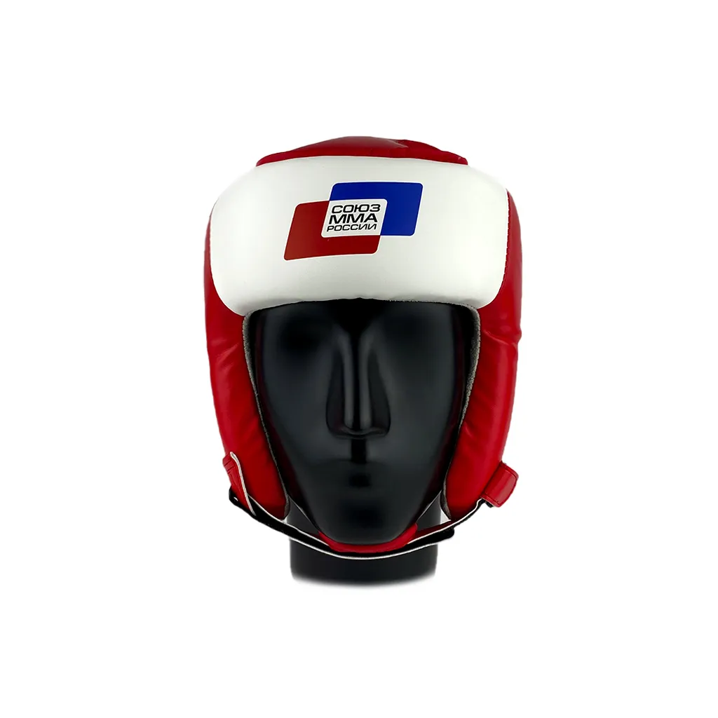 Шлем NEW ARMOR СОЮЗ ММА (L, Красный)