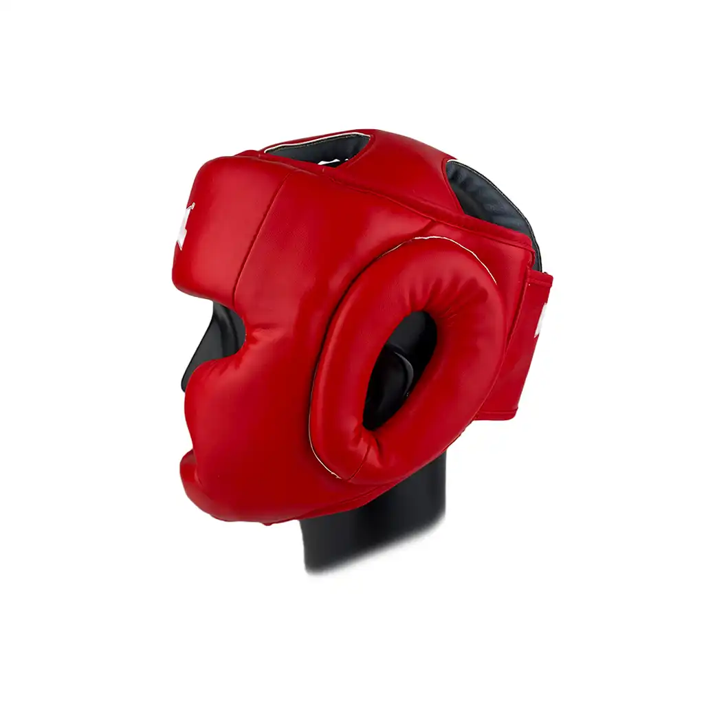 Шлем трен. винил RV-301 (M, Красный) Шлем трен. винил RV-301 (M, Красный)