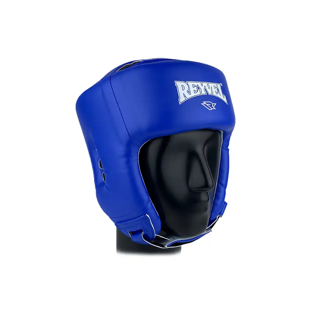 Шлем боксёрский RV-302 (L, Синий)