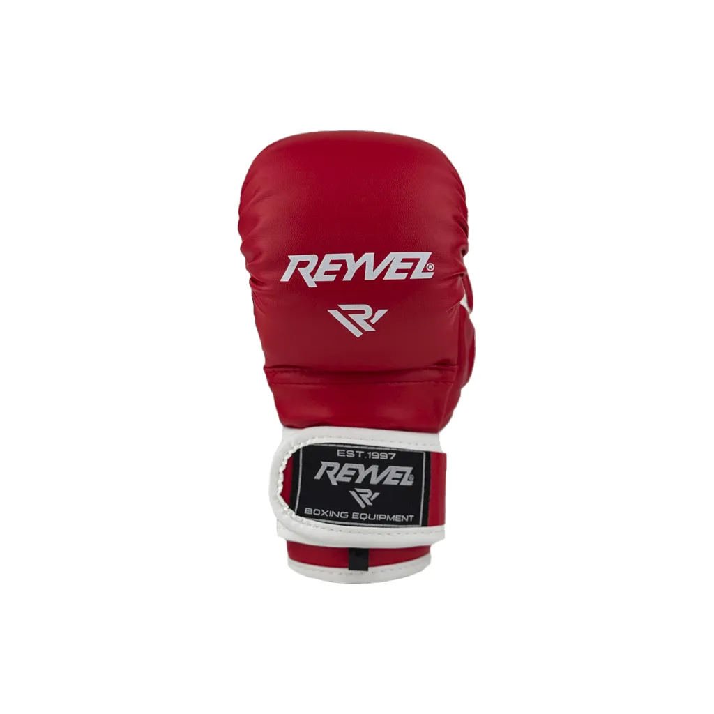 Перчатки ММА тренировочные (M, Красный)