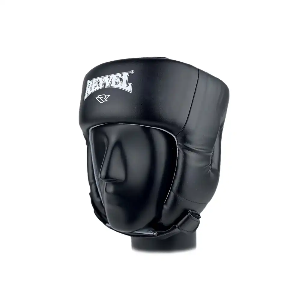 Шлем боксёрский RV-302 (L, Черный)