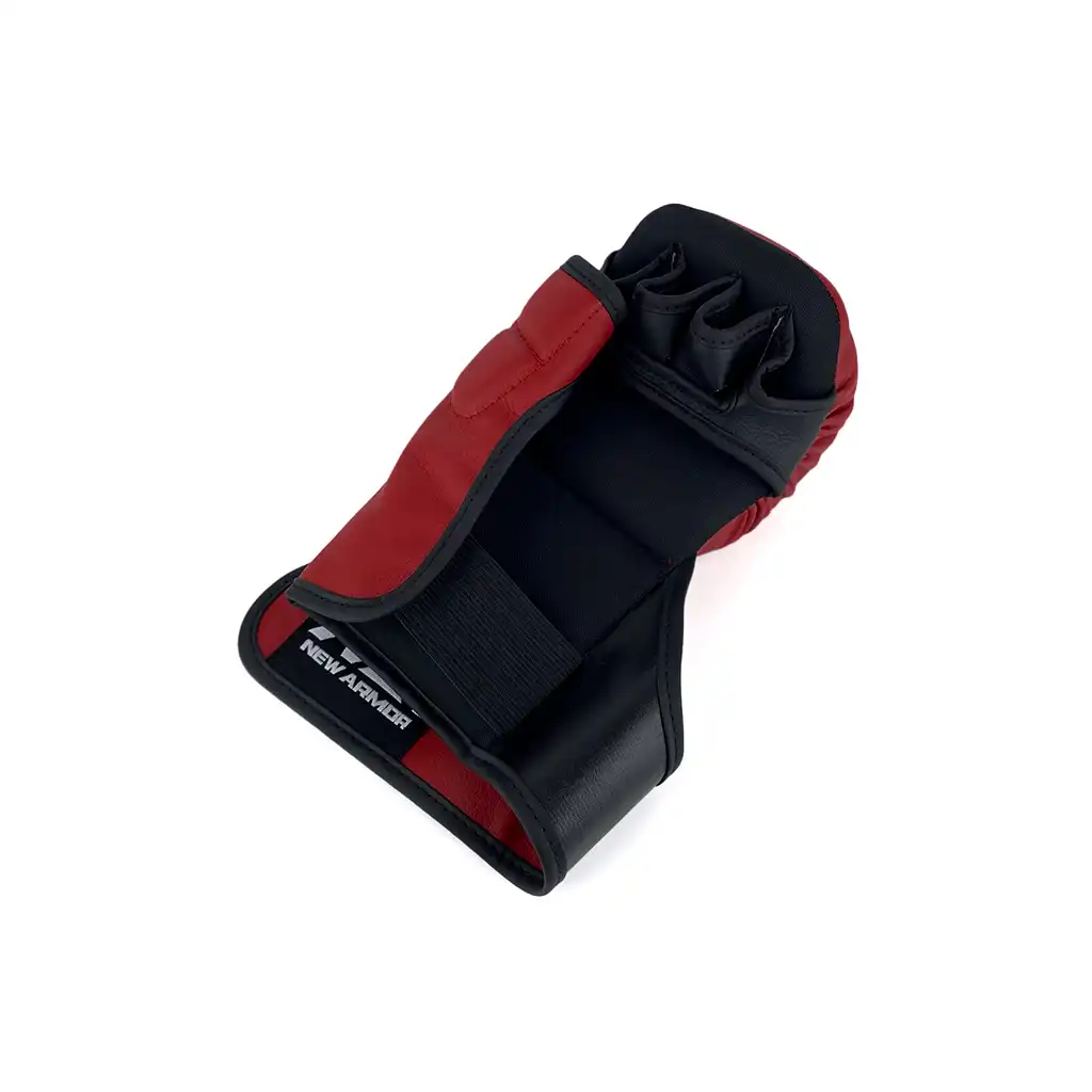 Перчатки NEW ARMOR СОЮЗ ММА RS (XL, Красный)
