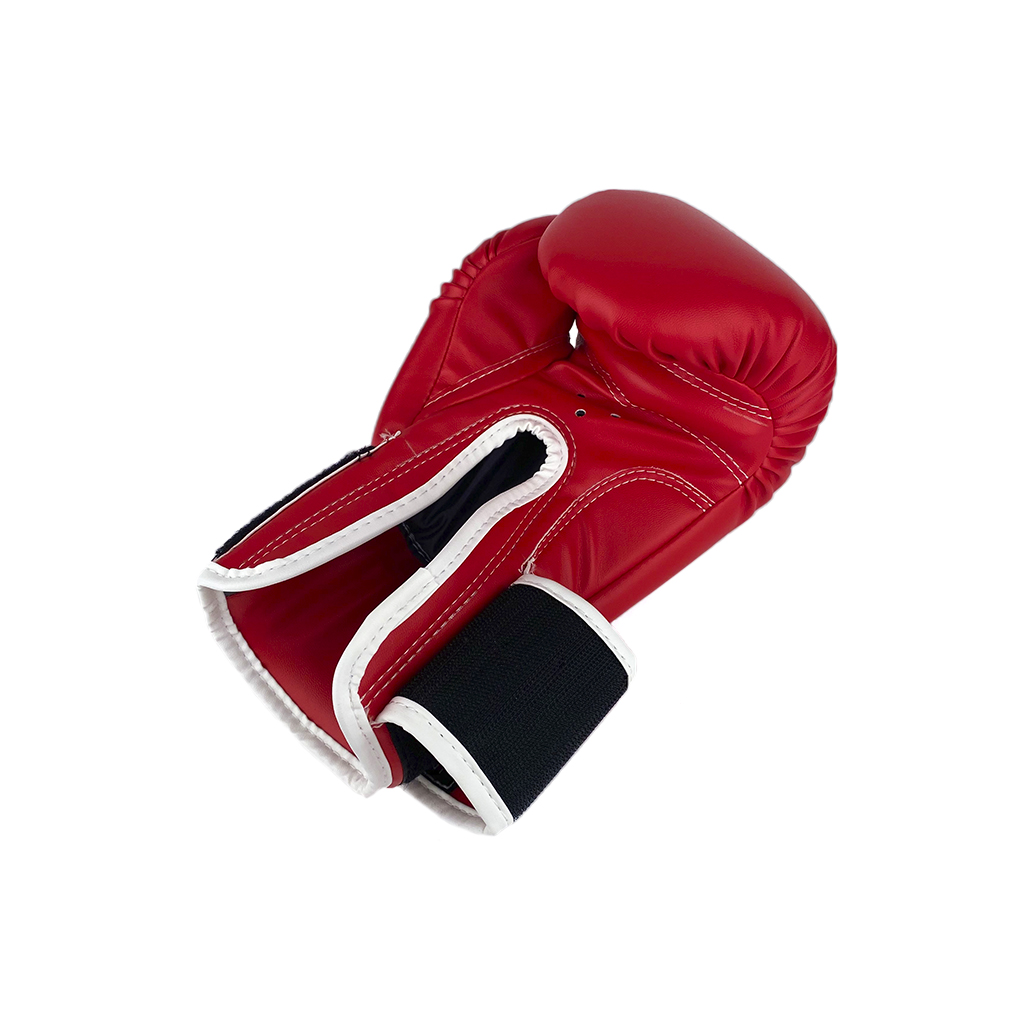 Перчатки боксёрские винил 80 (16 oz, Красный)